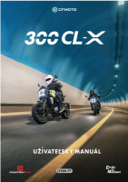 CFMOTO 300CL-X - Uzivatelsky manual SK 2023-1